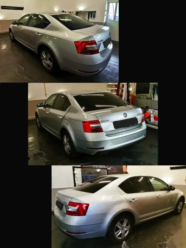 Затъмняване на задни стъкла на Škoda Octavia